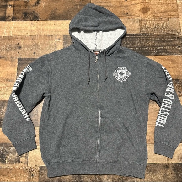 Harley Davidson Orlando Full Zip Hoodie - Picture 2 of 6